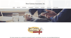 Desktop Screenshot of newcentury-associates.com