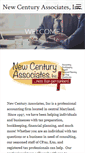 Mobile Screenshot of newcentury-associates.com